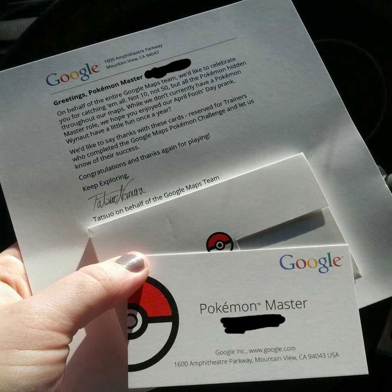 Illustration for article titled La mejor tarjeta de visita de Google: Pokémon Master